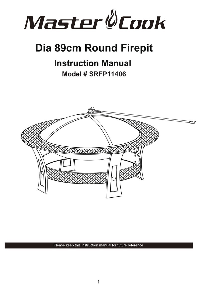 Master cook SRFP11406 instruction manual
