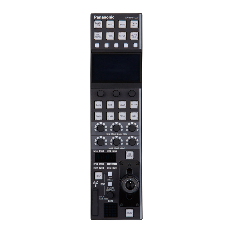 Panasonic AK-HRP1005G User manual Panasonic AK-HRP1005G User manual