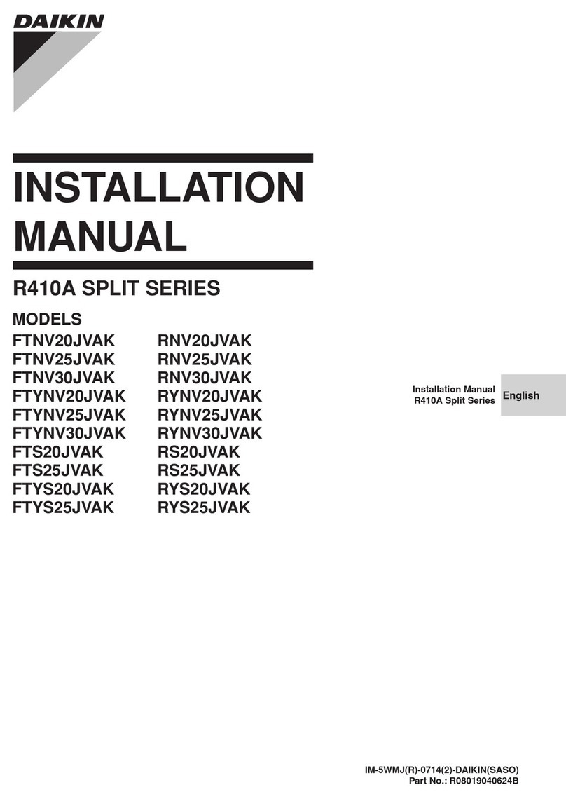 Daikin FTNV20JVAK User manual