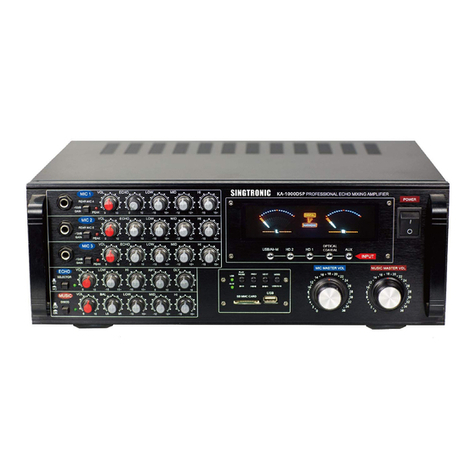 SINGTRONIC KA-1000DSP user guide