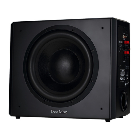 Dee Moz DM Mid Slender Sub Series manual