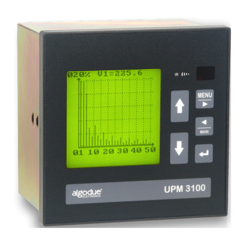 Algodue ELETTRONICA UPM3100 manual