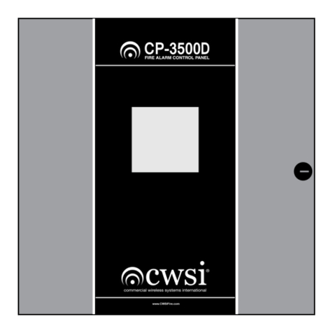 CWSI CP-3500D Operating and installation instruction manual