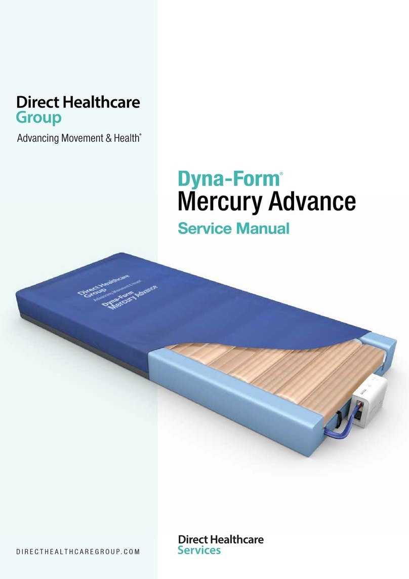 Direct Healthcare Services Dyna-Form Mercury Advance Service manual Direct Healthcare Services Dyna-Form Mercury Advance Service manual
