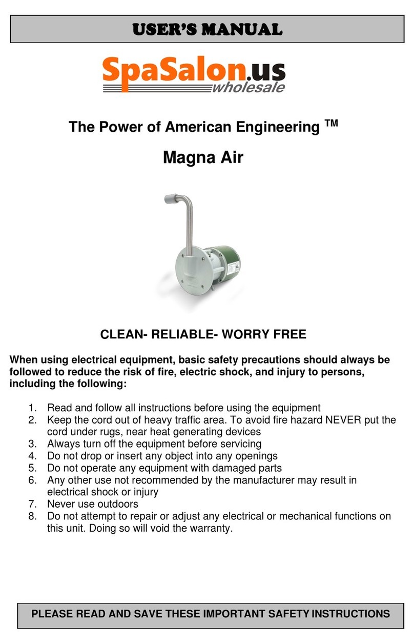 Luraco Magna Air user manual