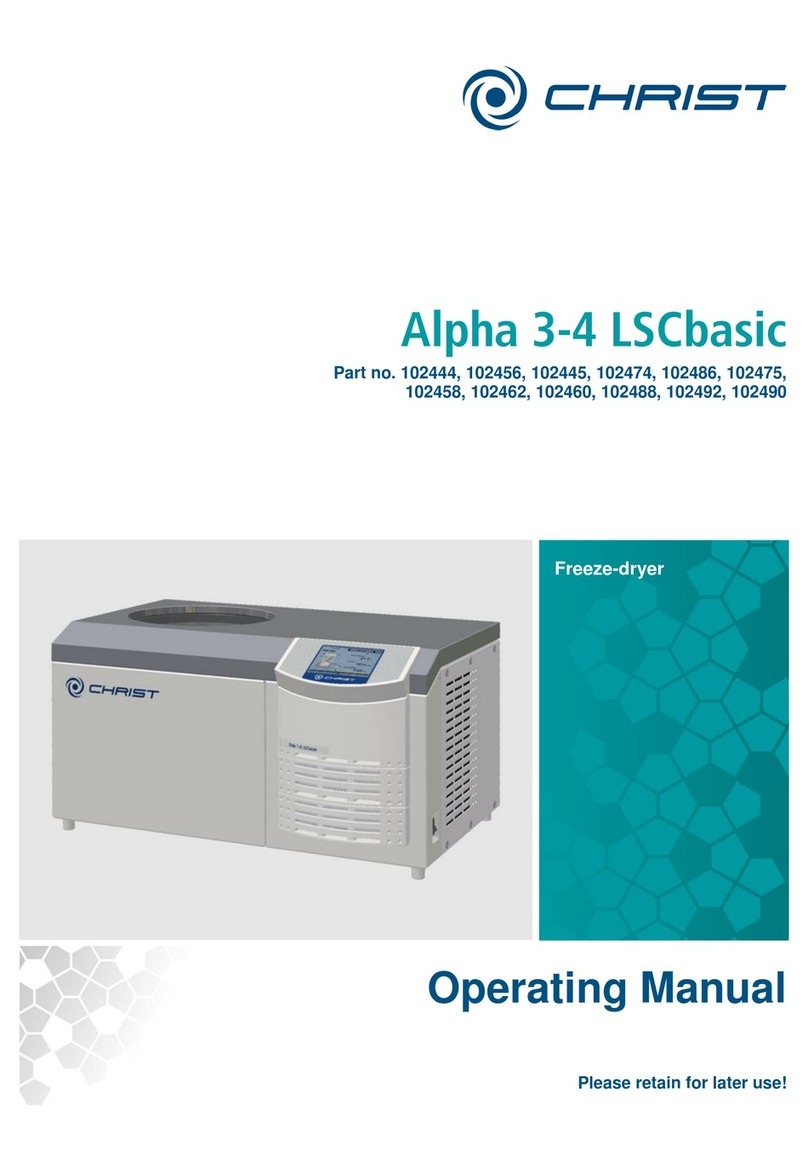 Christ Alpha 3-4 LSCbasic operating manual