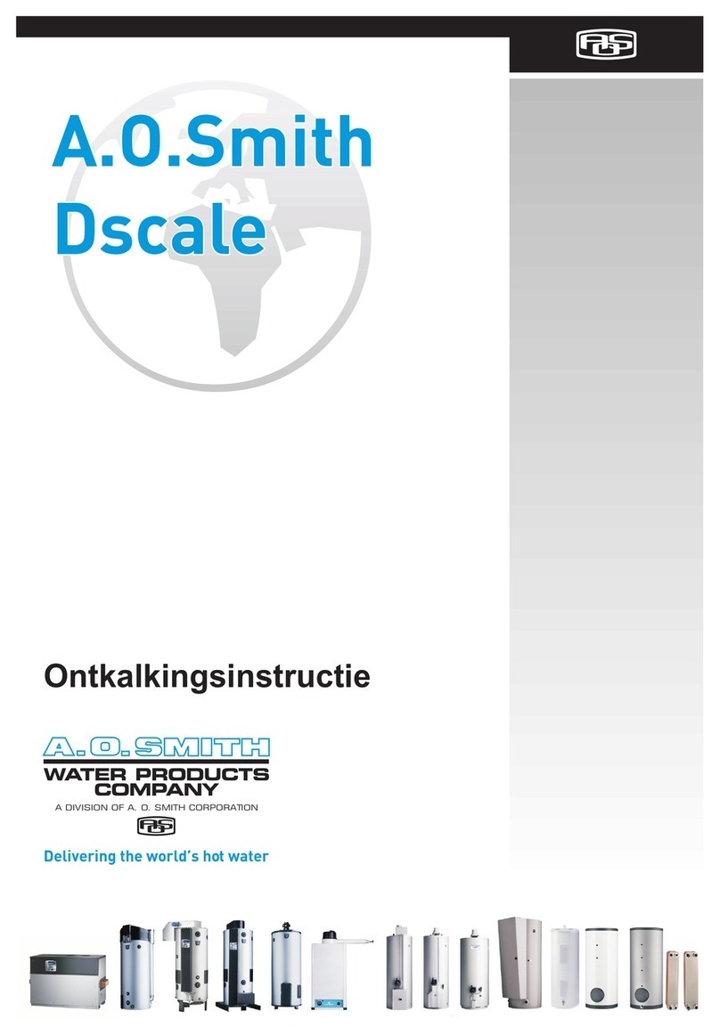 A.O. Smith Dscale User manual