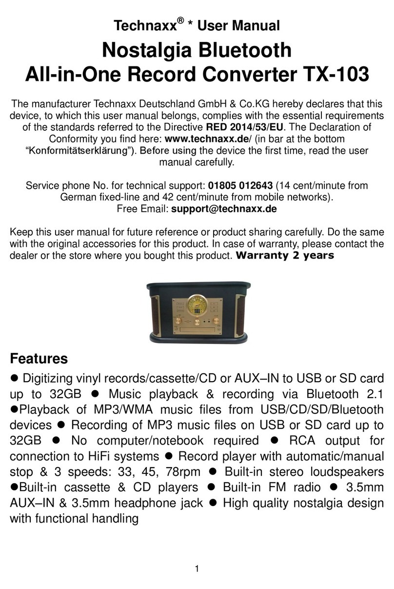 Technaxx TX-103 user manual