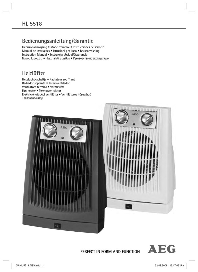 AEG HL 5518 User manual