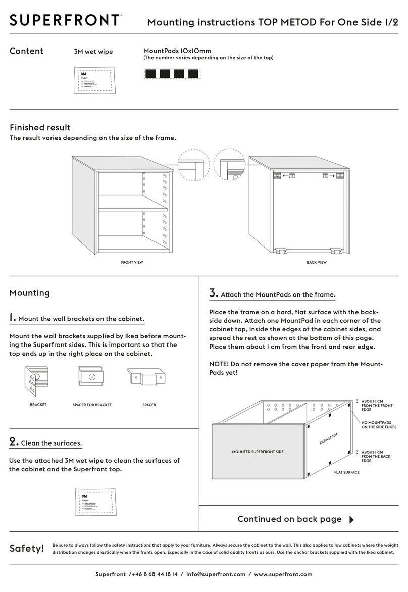Superfront TOP METOD User manual Superfront TOP METOD User manual