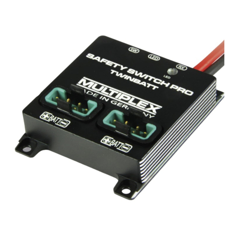 Multiplex SAFETY SWITCH PRO instruction manual