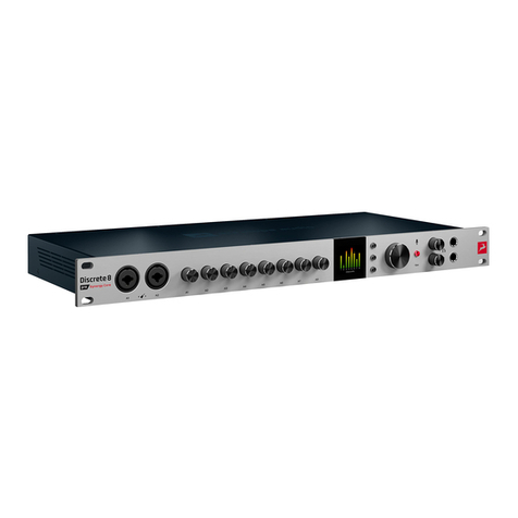Antelope DISCRETE 8 PRO user manual
