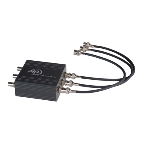 Audio Precision PDM-DRVR User manual