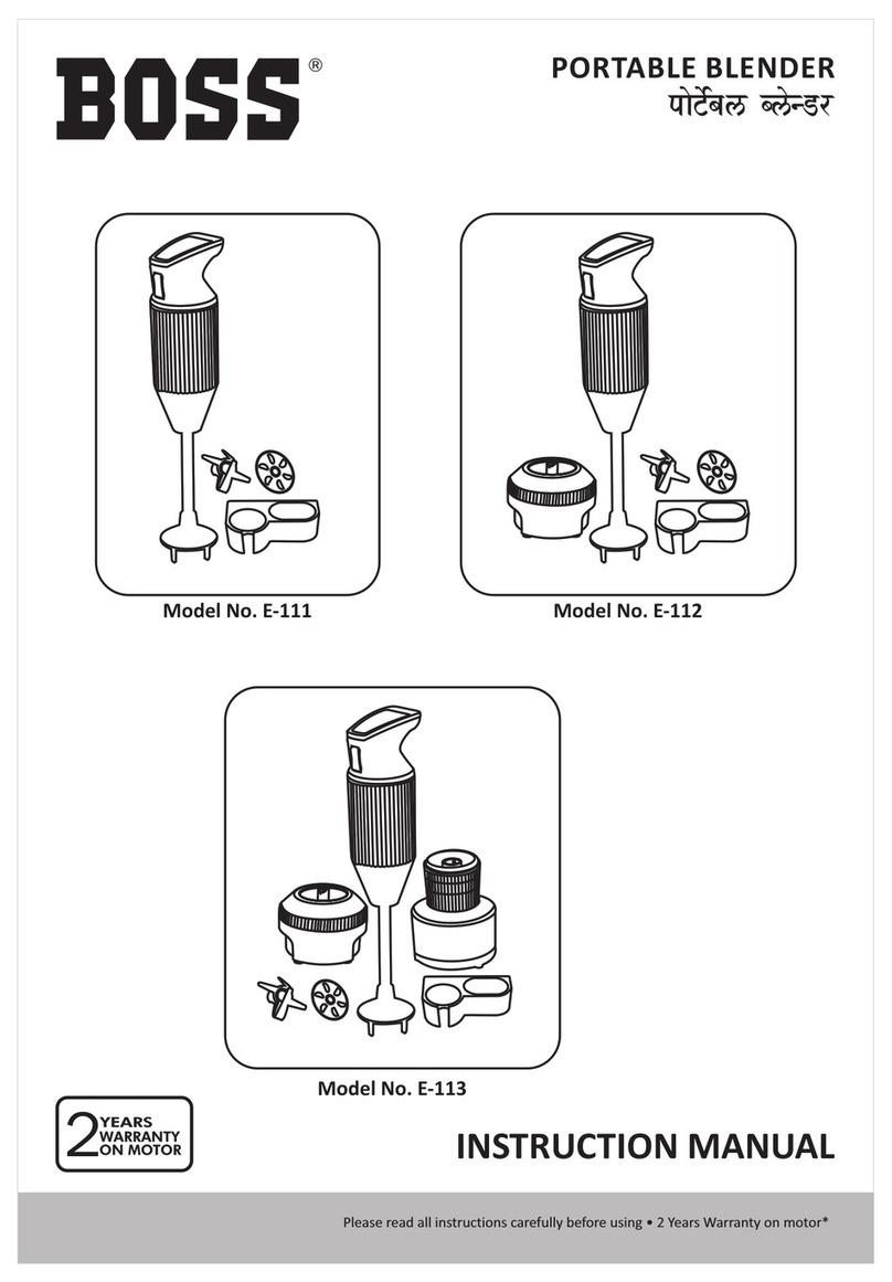 BOSSCO E-111 User manual