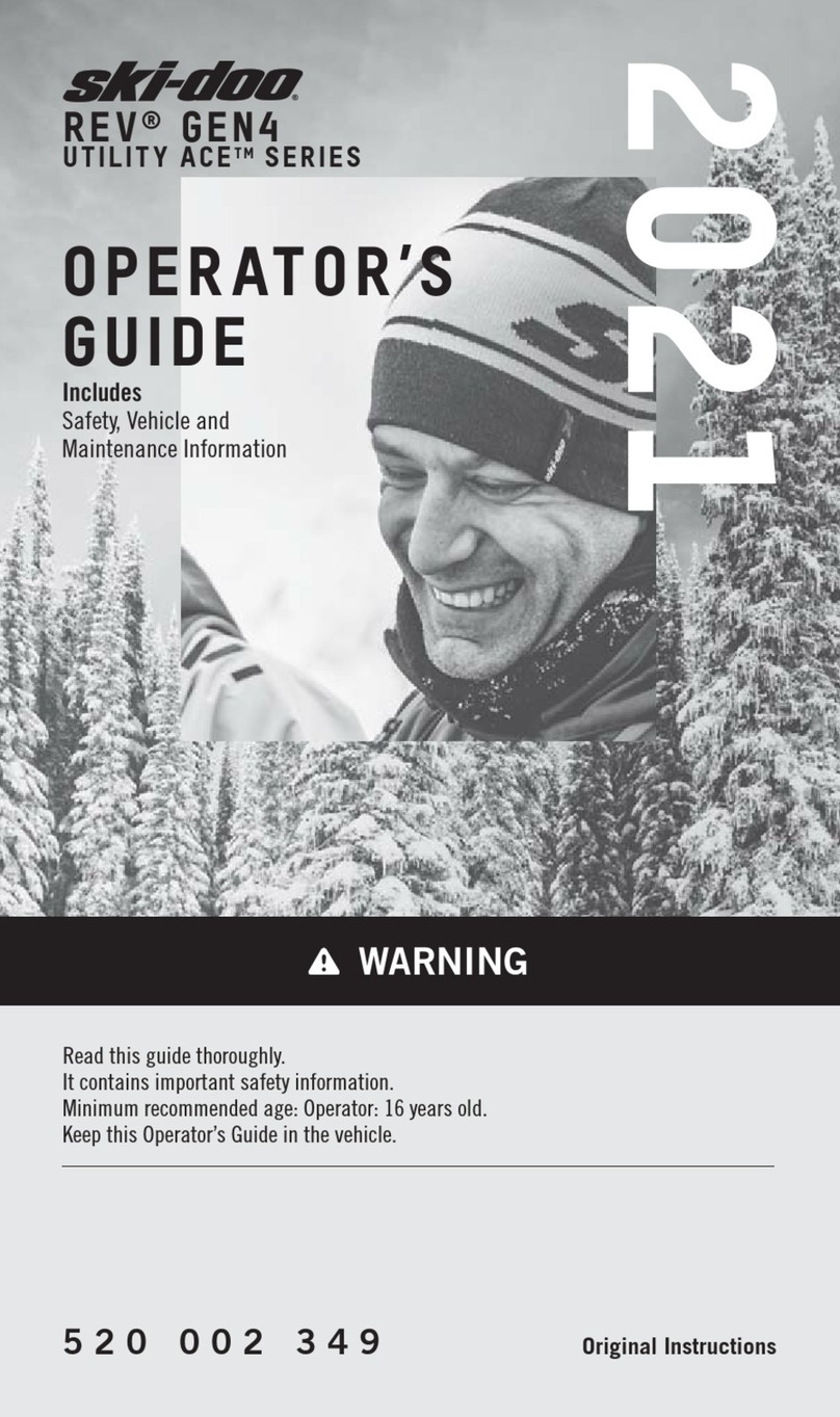 Ski-Doo REV GEN4 User manual