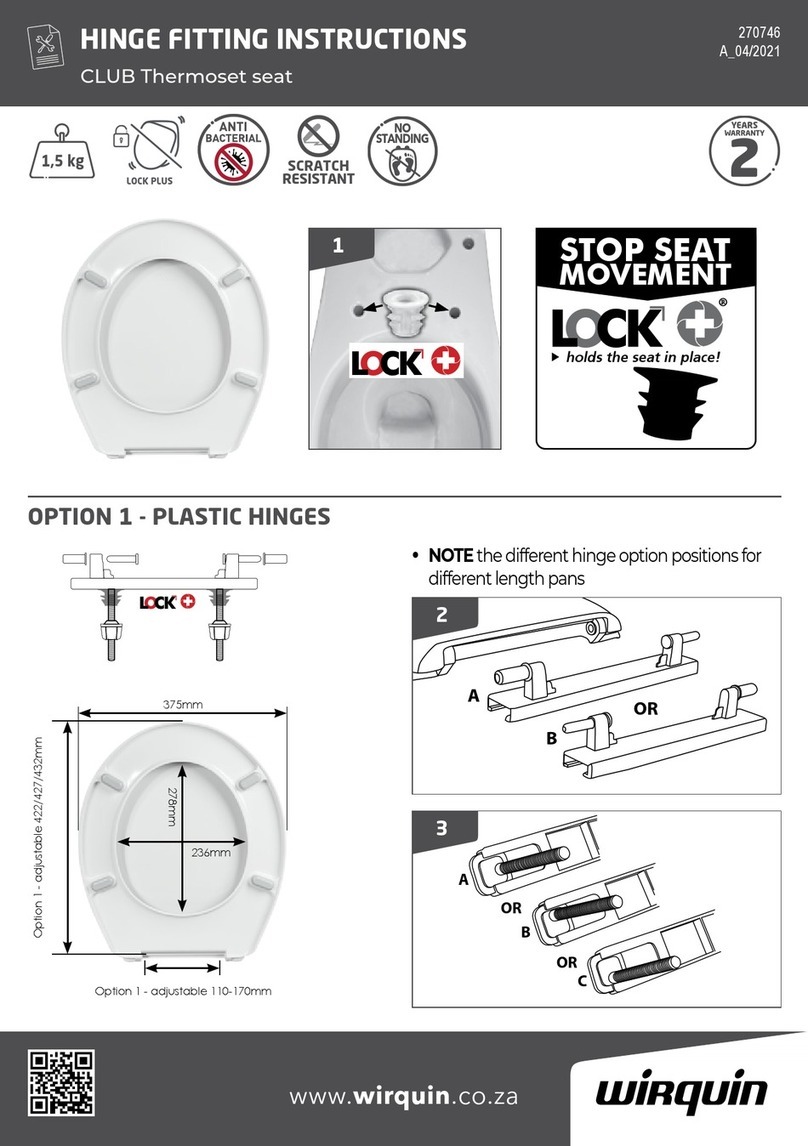 Wirquin CLUB Fitting instructions