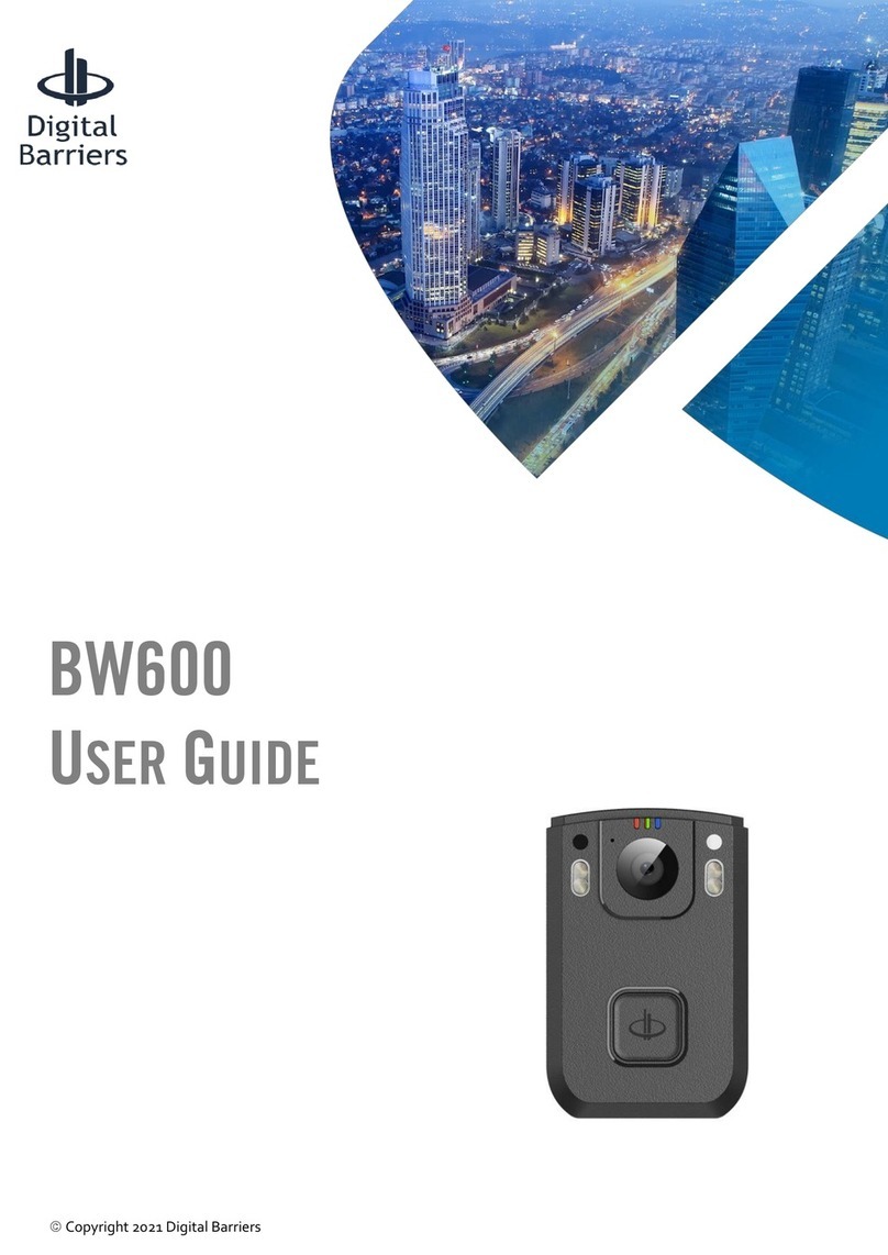 Digital Barriers BW600 User manual
