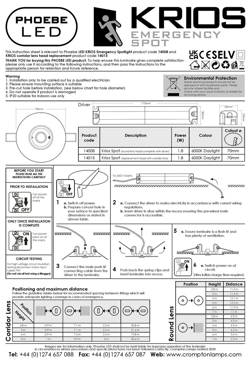 KRIOS 14008 instruction sheet