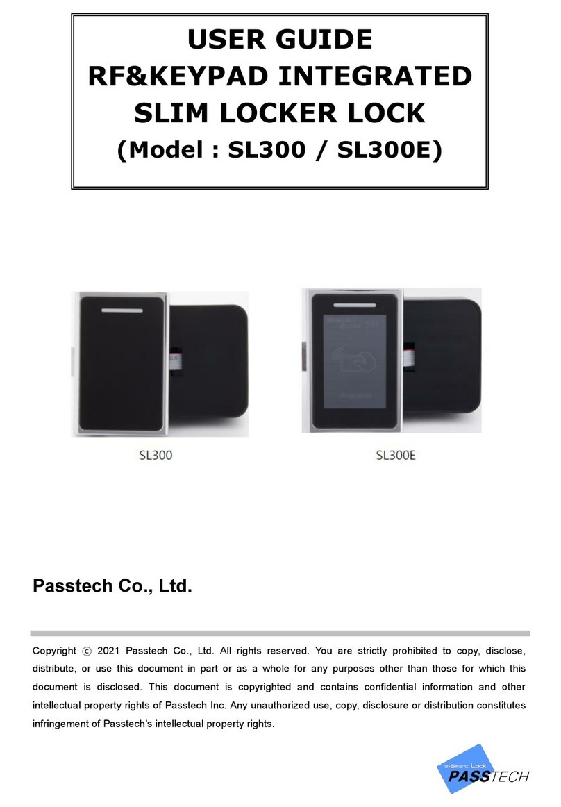 Passtech SL300 User manual