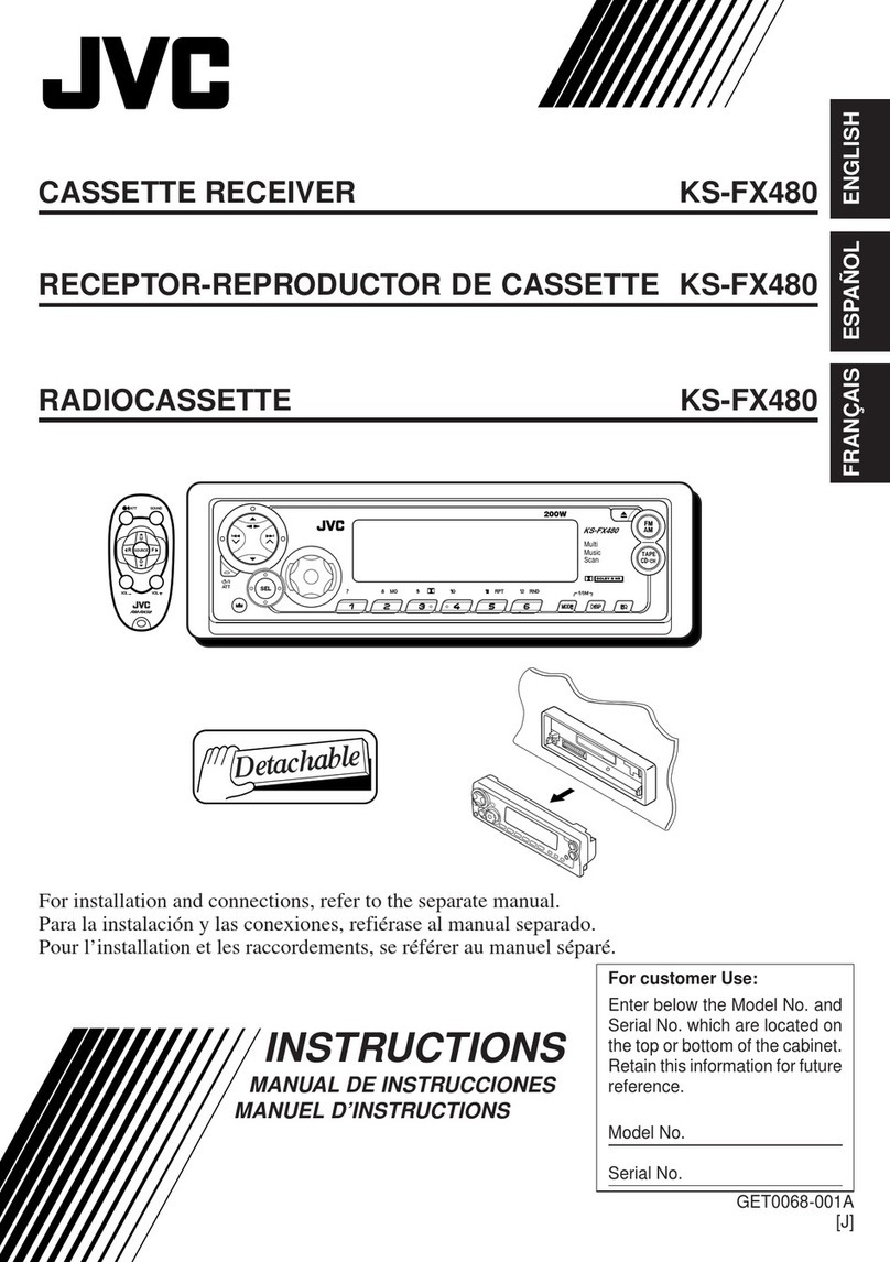 JVC KS-FX480 User manual