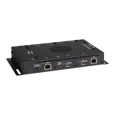 Crestron DM-RMC-4KZ-SCALER-C User manual