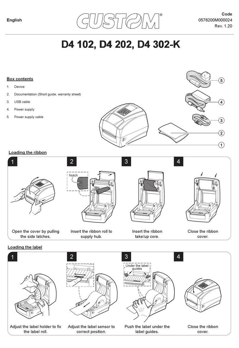 Custom Audio Electronics D4 102 Instruction manual