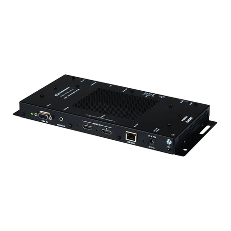 Crestron DM-TX-4K-202-C Supplemental guide