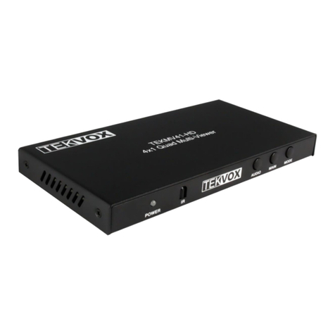 Tekvox MV41 User manual Tekvox MV41 User manual