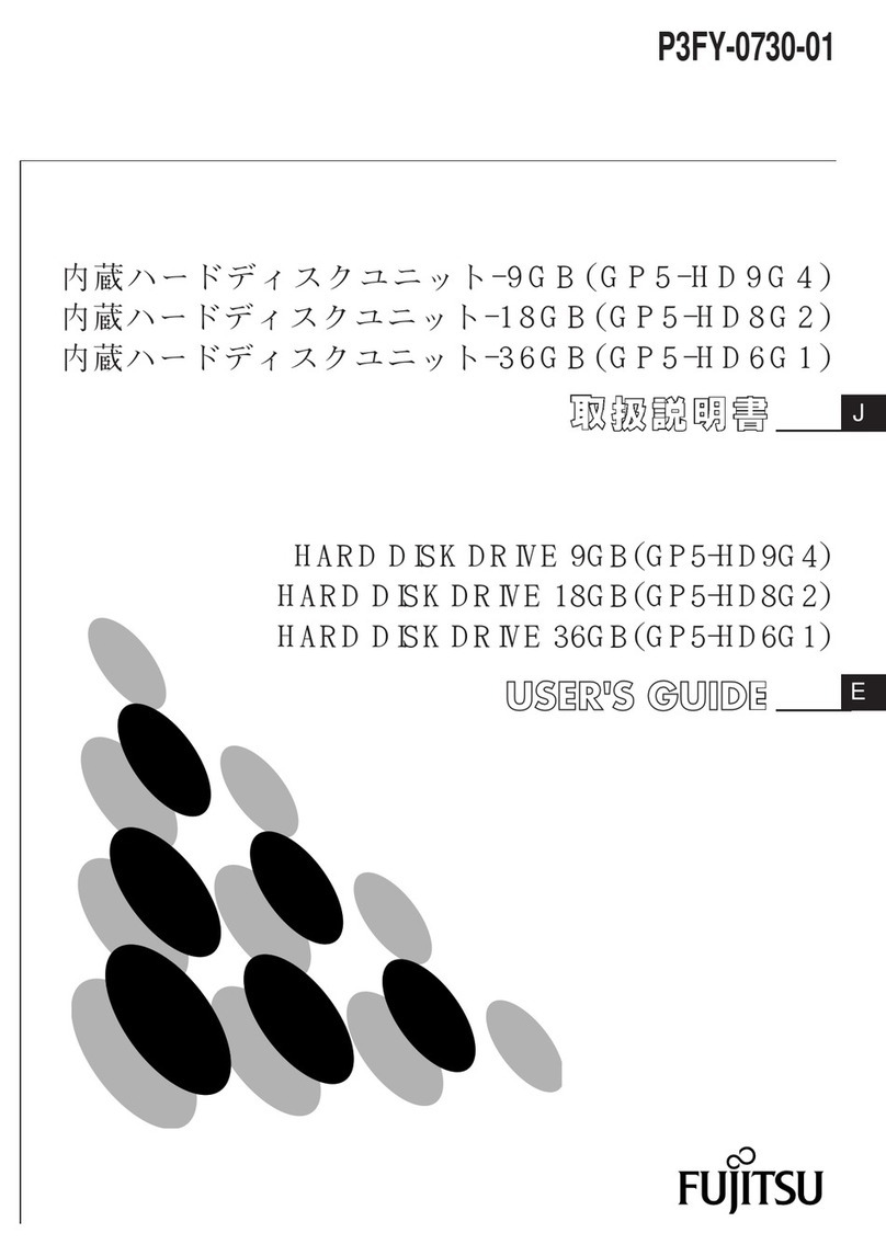 Fujitsu GP5-HD9G4 User manual