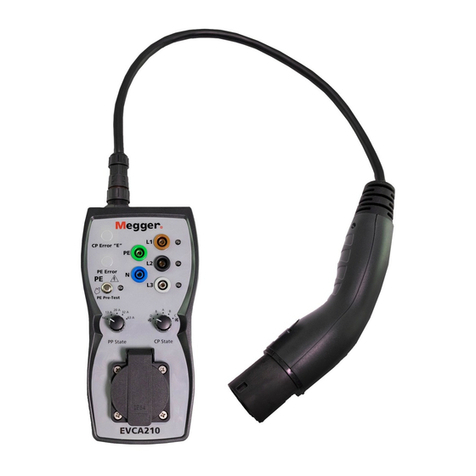 Megger EVCA210 user guide