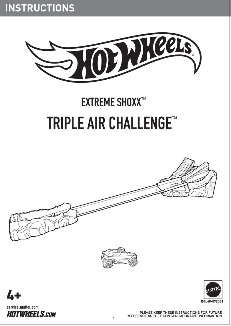 Hot Wheels TRIPLE AIR CHALLENGE instructions