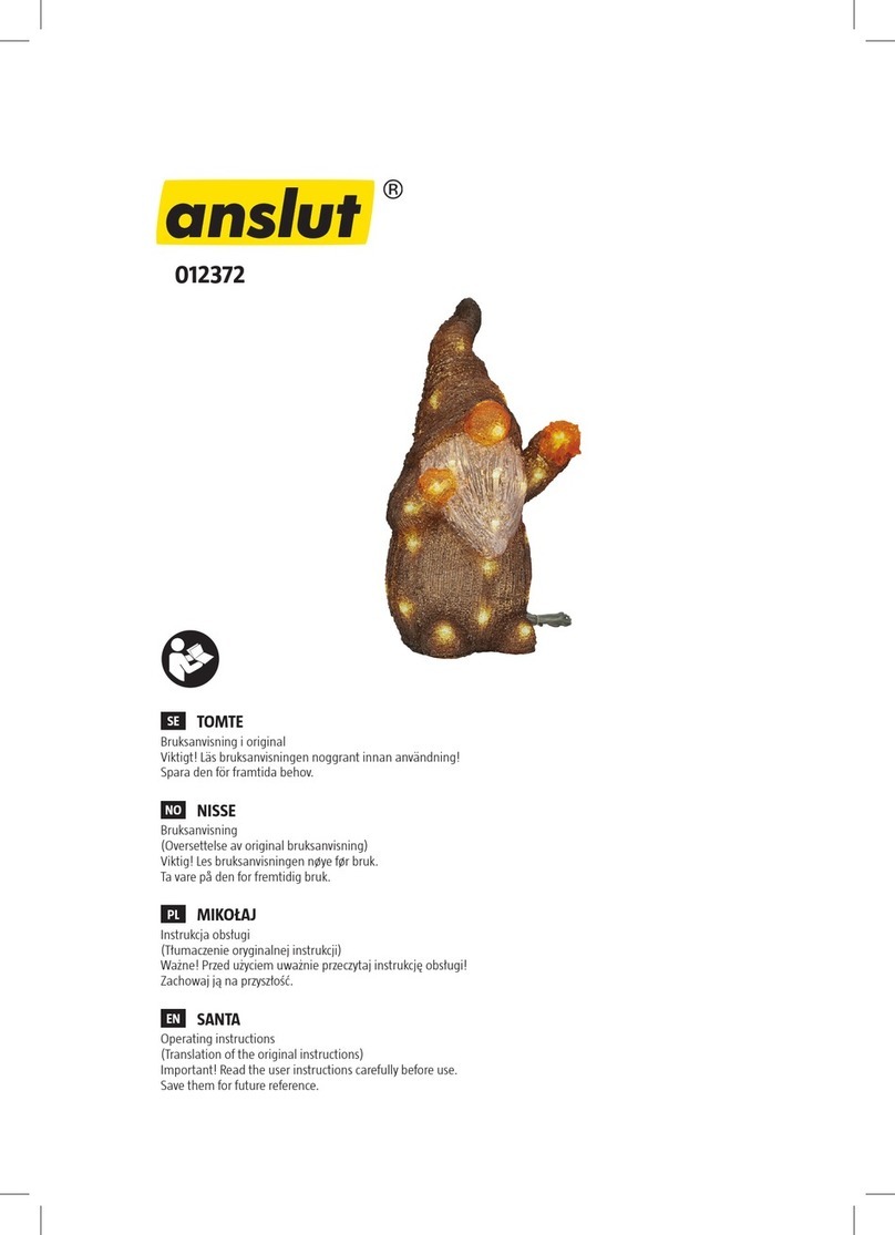 Anslut 012372 operating instructions
