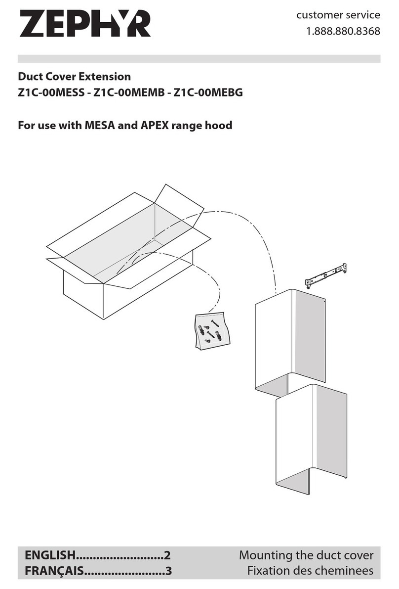 Zephyr Z1C-00MESS User manual