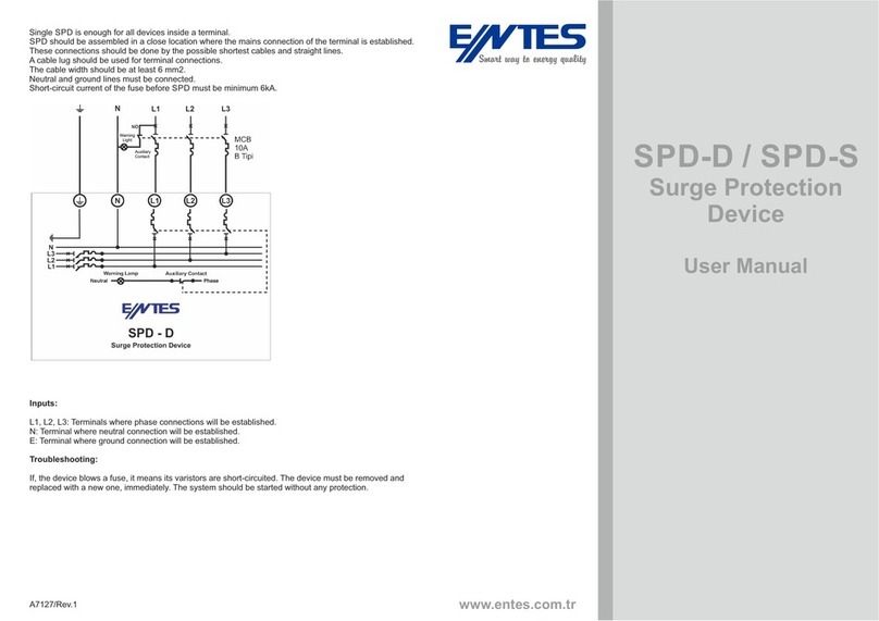 Entes SPD-D user manual