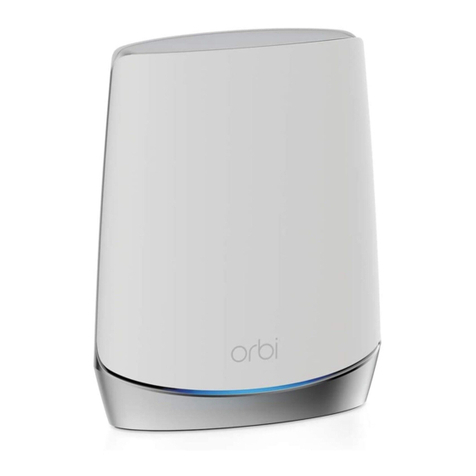 NETGEAR Orbi NBR750 User manual