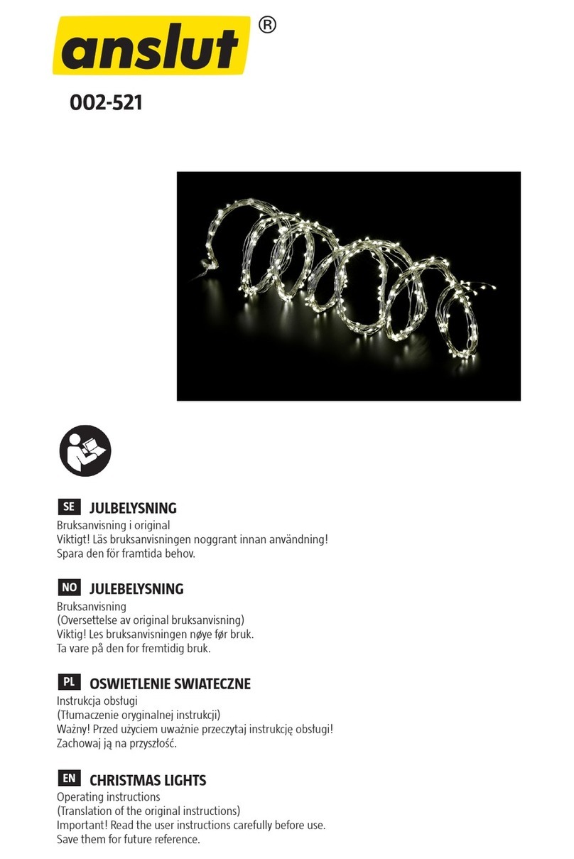 Anslut 002-521 User manual