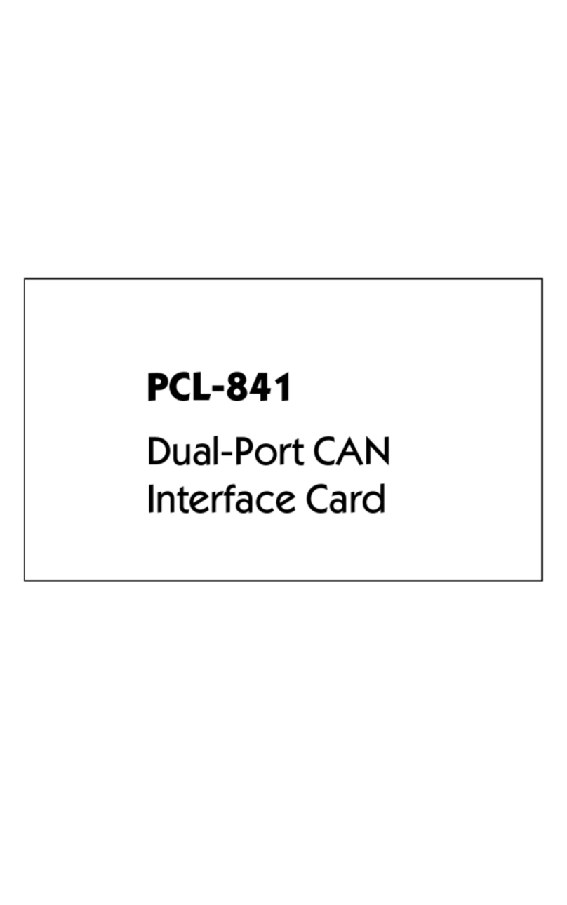 ProSoft PCL-841 User manual