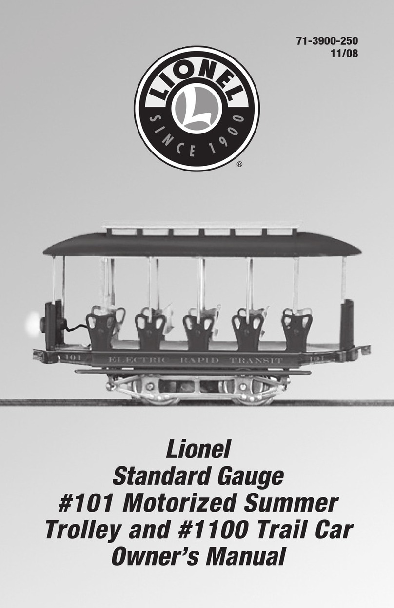 Lionel 101 owner's manual