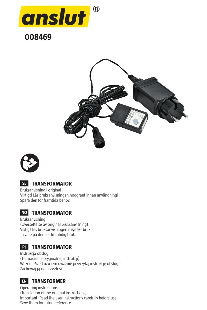 Anslut 008469 User manual