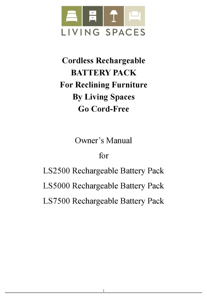 Living Spaces Freemotion LS2500 owner's manual