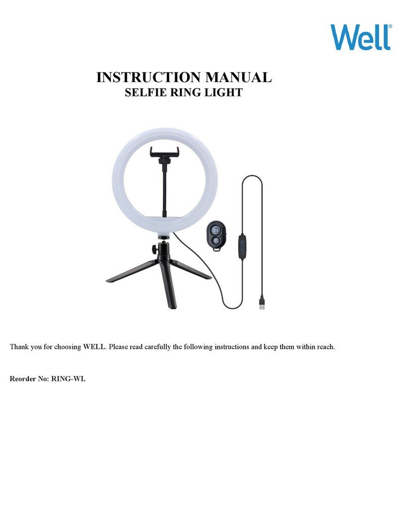 Well RING-WL instruction manual