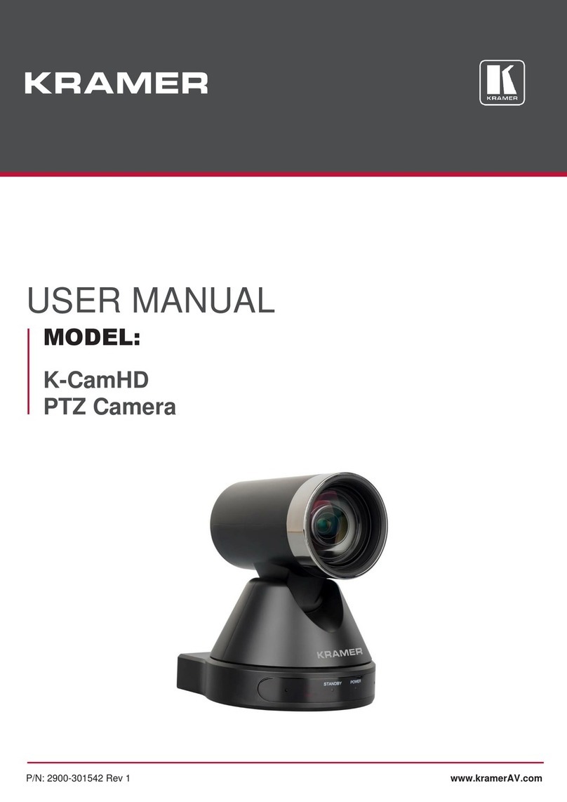 Kramer K-CamHD User manual