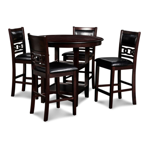 New Classic Furniture D1701-52S Assembly instructions New Classic Furniture D1701-52S Assembly instructions