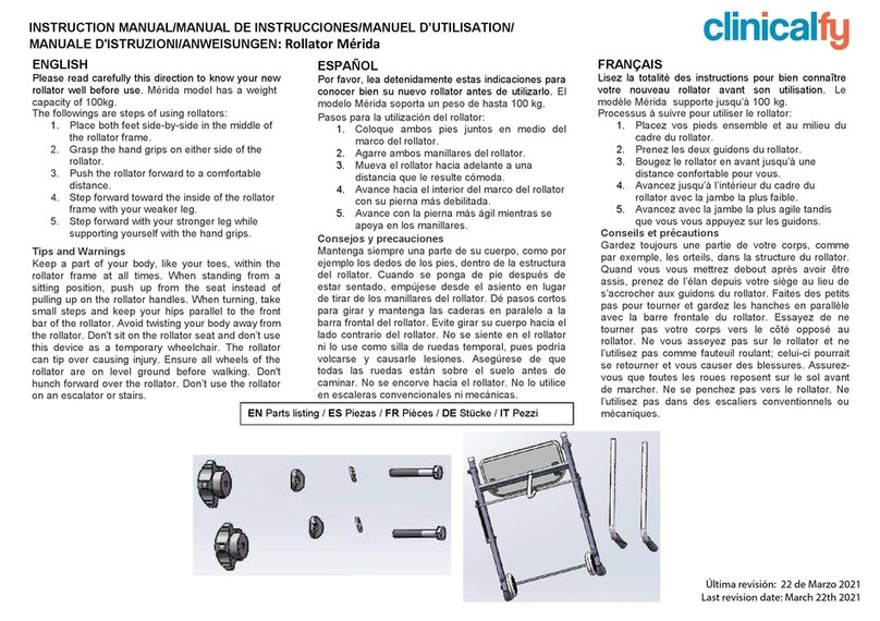 clinicalfly Merida instruction manual