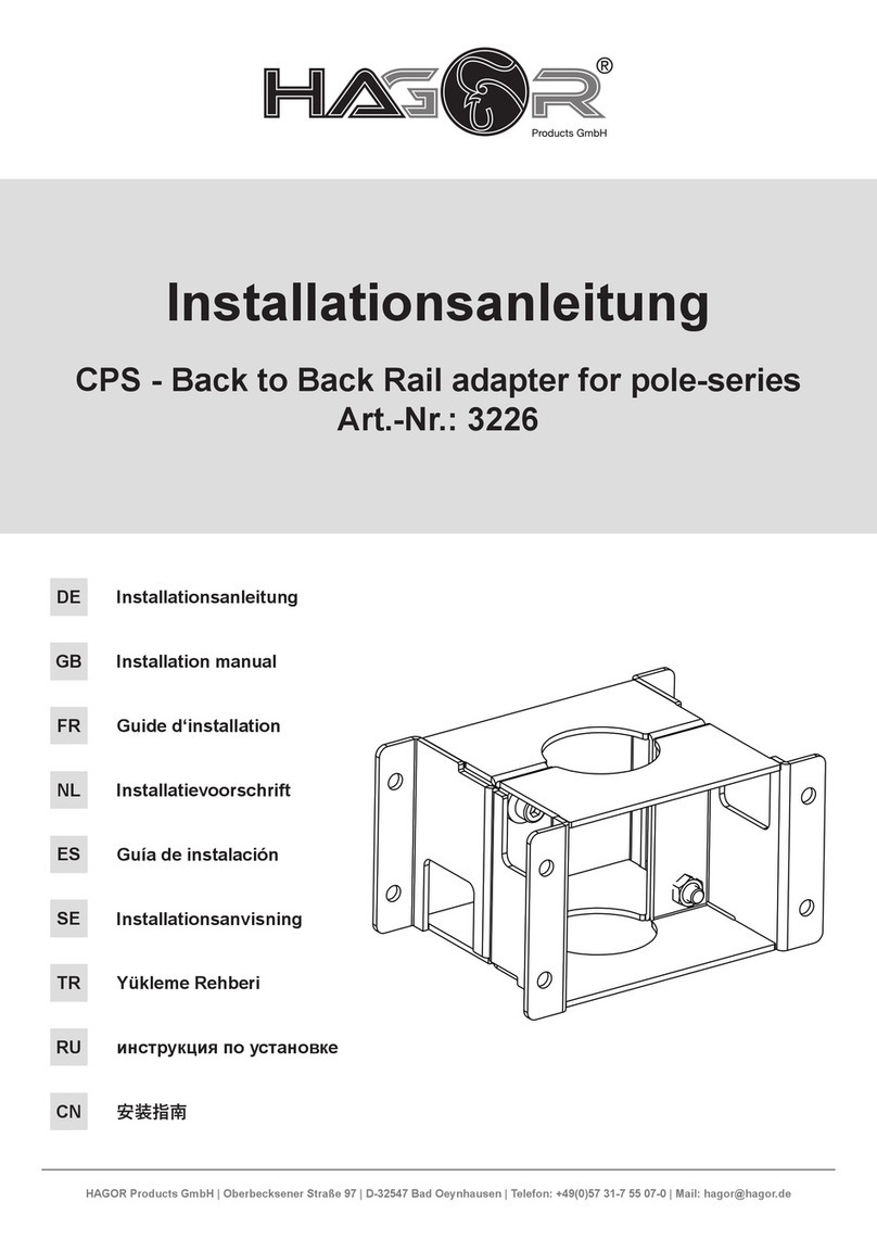 HAGOR CPS installation manual