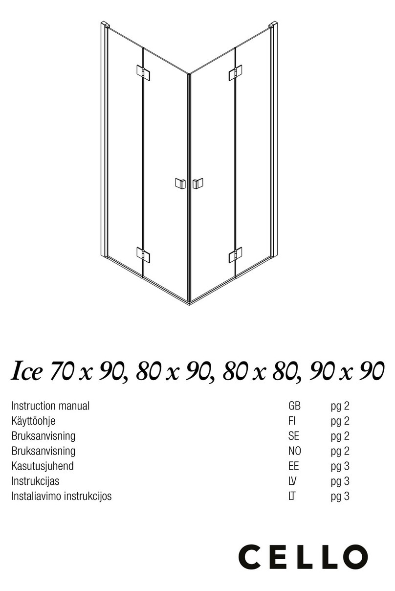 Cello Ice 70x90 instruction manual