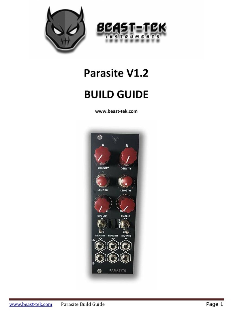 Beast-Tek Instruments Parasite V1.2 Build guide