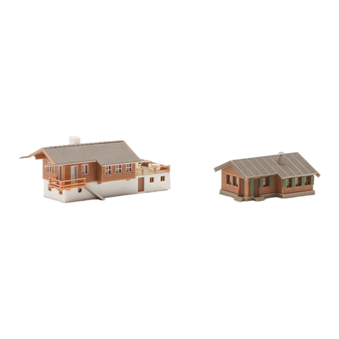 Faller HUNTERS HOUSE AND MOUNTAIN INN manual