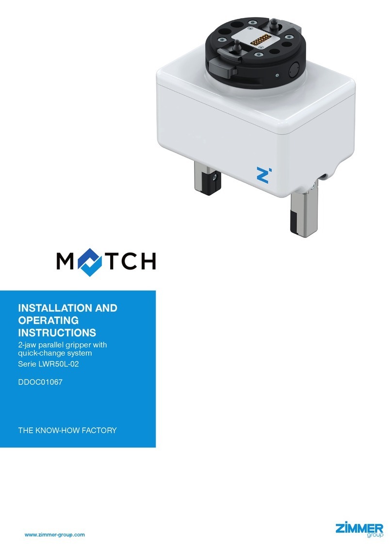 Zimmer MATCH LWR50L-02 Series Installation and operating instructions Zimmer MATCH LWR50L-02 Series Installation and operating instructions