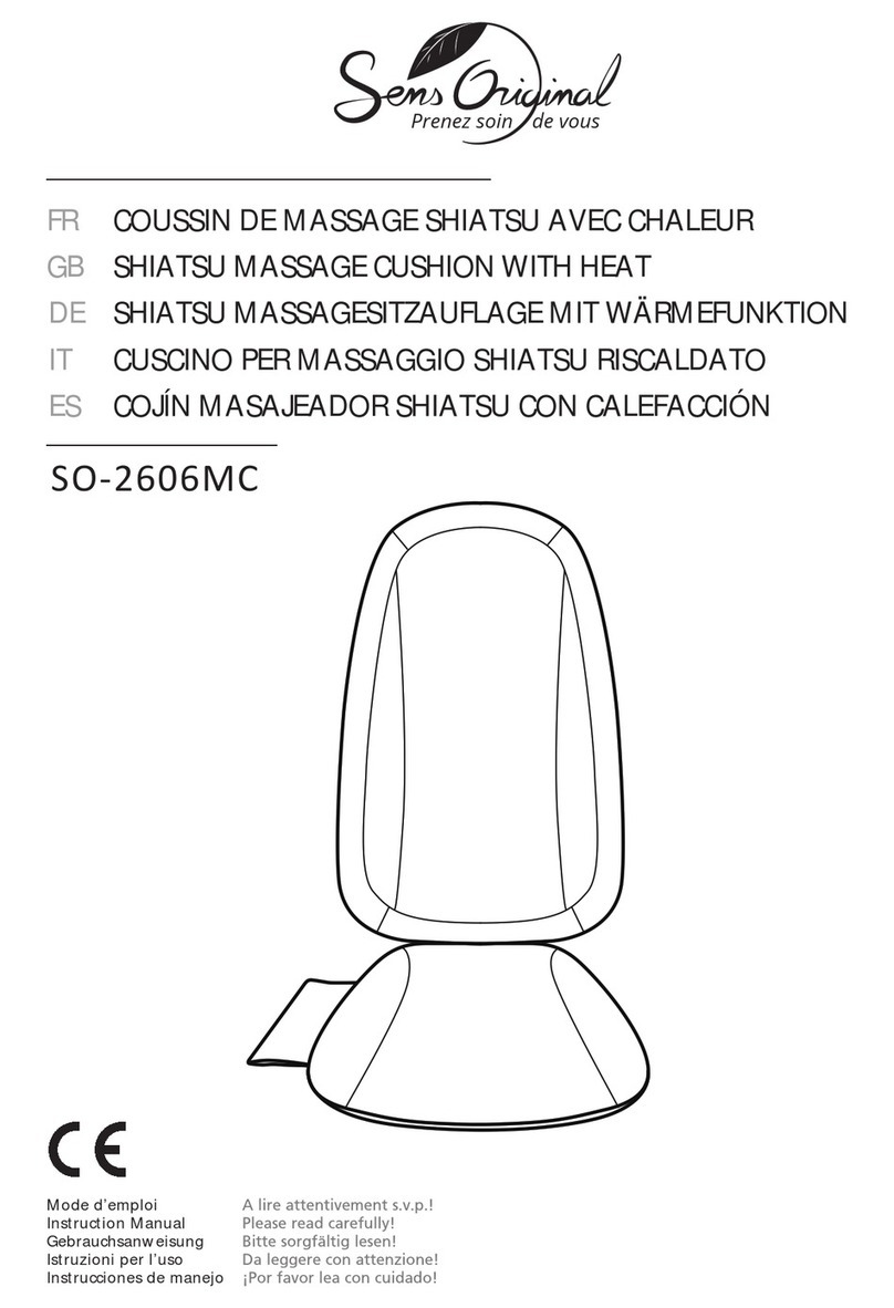Sens Original SO-2606MC instruction manual Sens Original SO-2606MC instruction manual